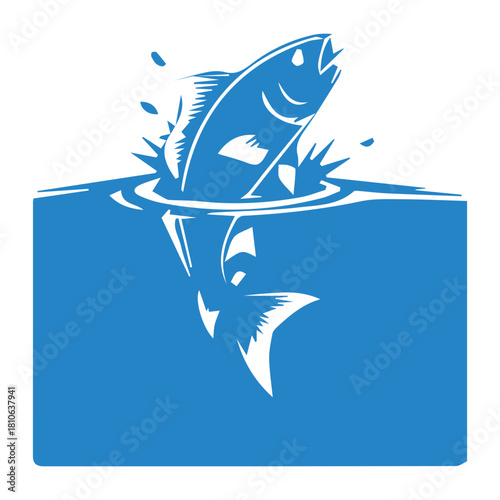 Fish Jumping Out of Water
