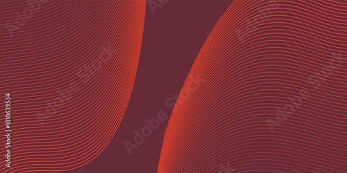 Abstract wave lines red background. Suit for banner, poster, cover, brochure, flyer, website.