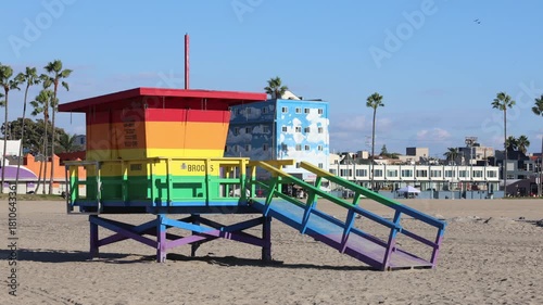 Wallpaper Mural County Lifeguard Tower Venice Beach Torontodigital.ca
