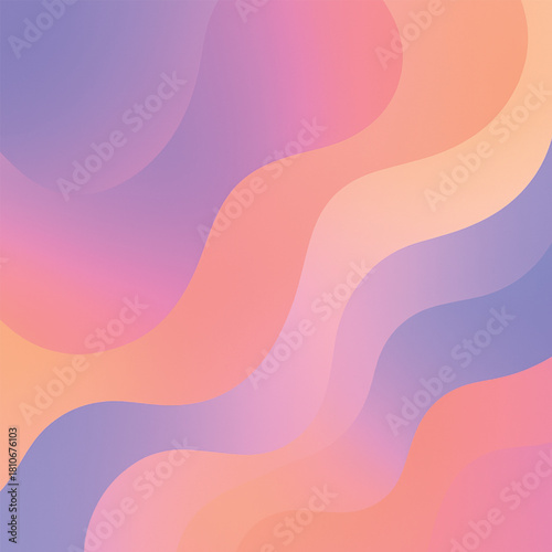 Abstract Flow: Pastel layers of color smoothly swirl and blend to create a calming and visually appealing design. Evoking a sense of serenity and creativity.