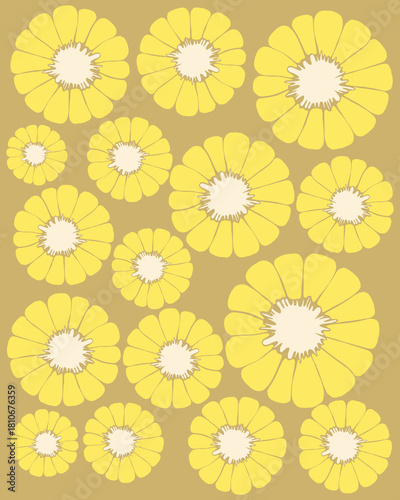 Cutaway half of corn maize pattern vegan food healty  background layout illustration banner print art editable