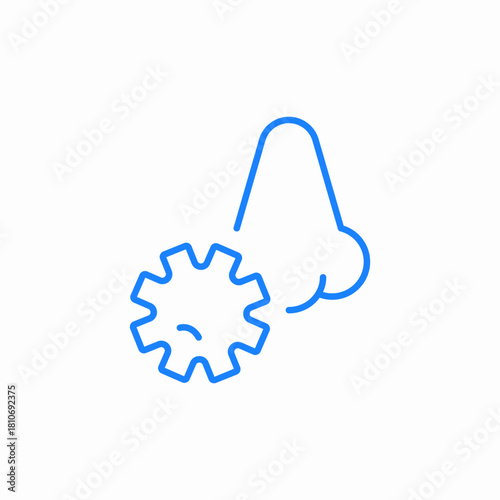 nose breathing virus icon sign vector