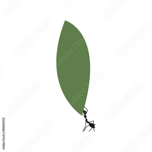 ant logo vector illustration. ant logo desing, symbol icon