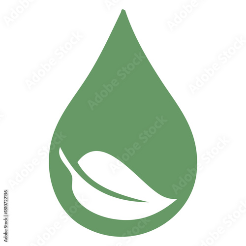 Eco Leaf Water Drop