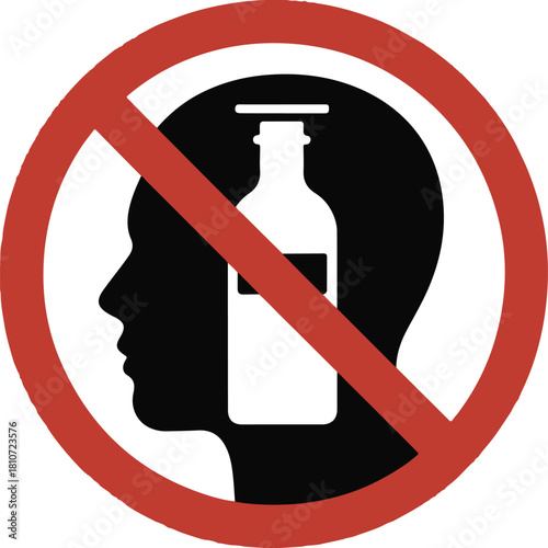 No drugs and alcohol sign