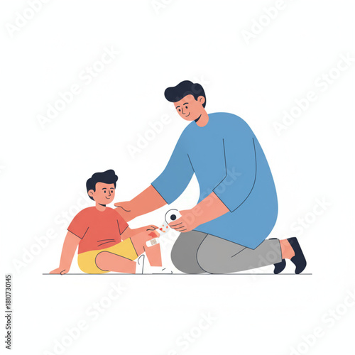 Father-Child Physical Therapy and Support