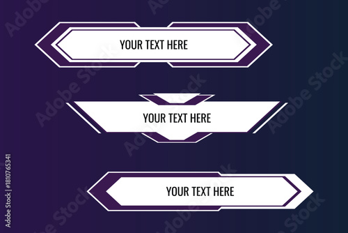 Simple minimalist infographic template