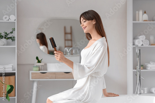 Beautiful young happy woman...