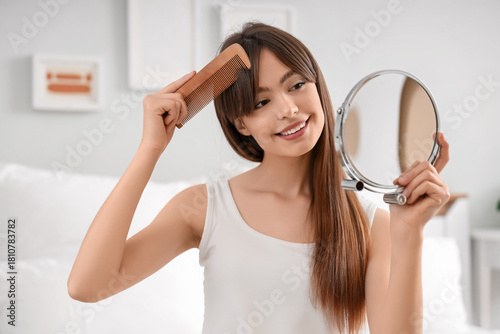 Beautiful young happy woman...