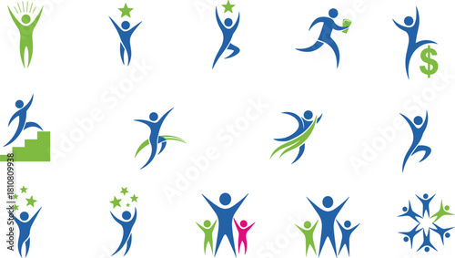 Human figures, teamwork, success, celebration, diversity, achievement, business, education, unity, motion, excellence, collaboration, progress, joy, talent, 