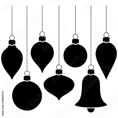 Silhouette of a broken bridge or overpass isolated on