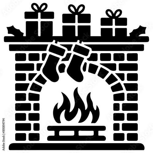 Silhouette of a modern twinengine helicopter isolated on