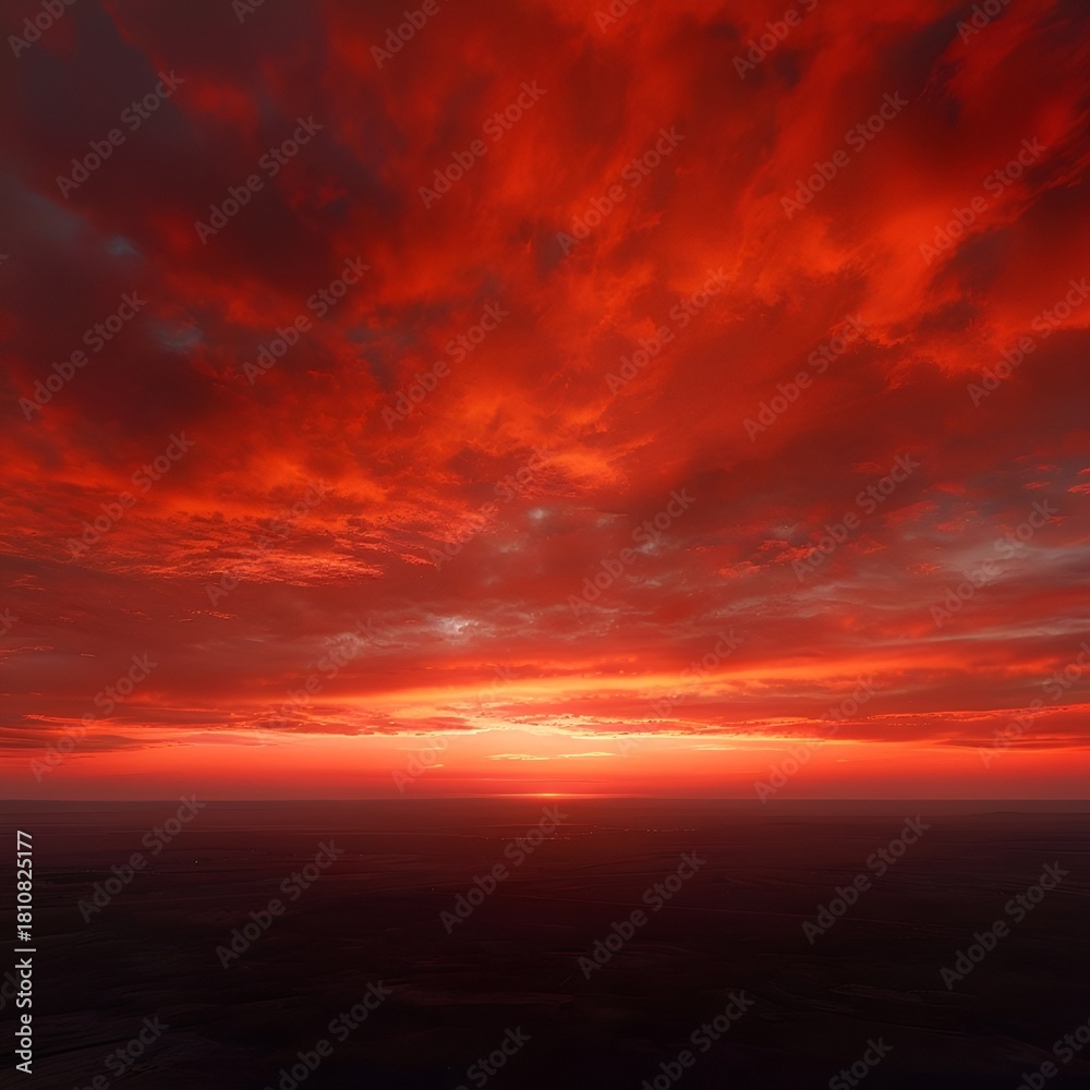 Fototapeta premium sunset over the sea