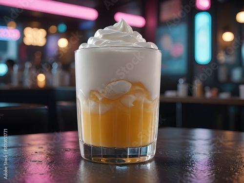 glass of ice cold beer