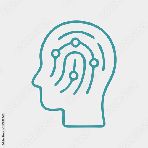 Cyber Security Icons Flat Illustration Set