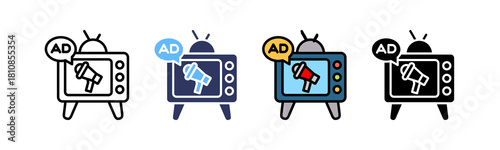 Advertisement multiple icon