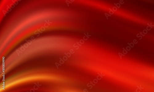 A vivid red and orange abstract background featuring flowing lines and a smooth gradient. Energetic, modern, and versatile for design, digital art, or wallpaper projects.