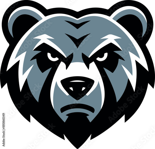 vector illustration of a bear