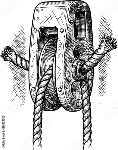 Somber military identification tag with textured surface and hanging chain