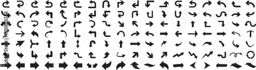  Way direction arrow sign. Set of big arrow. three arrow, way sign arrow. road direction arrow icon. vector arrow icon
way vector icon illustration