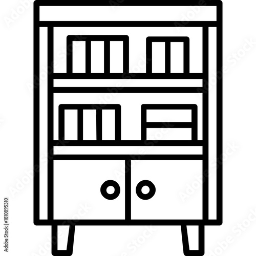 Bookshelf Icon