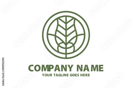 Minimalist EPS File Icon with Folded Corner Detail