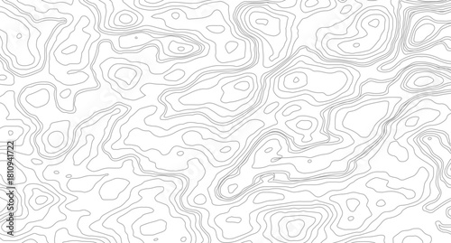 Abstract topographic contours map background. gradient multicolor wave curve lines banner background design.