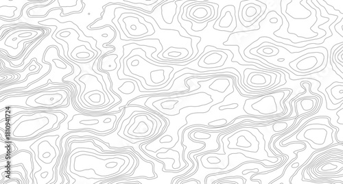 Abstract topographic contours map background. gradient multicolor wave curve lines banner background design.