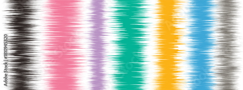 Abstract Washed Digital Watercolor Painting stripe brush seamless pattern background.Boho Camouflage Strokes Tie Dye Batik. Ombre gradient multicolor for surface print ikat gradient tileable wallpaper