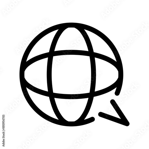 Communication. Global Communication vector icon illustration