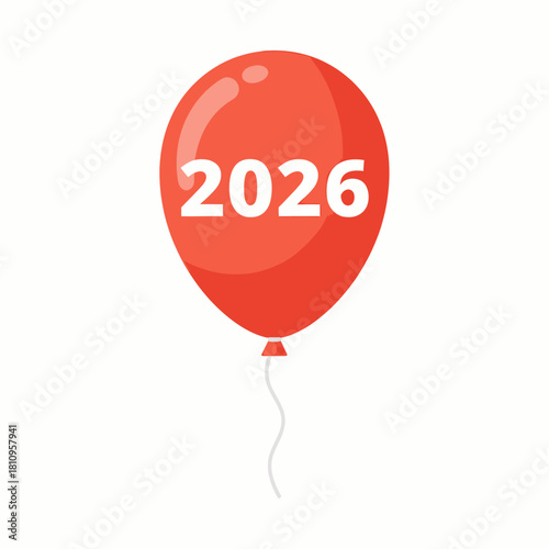 Happy New Year 2026 Celebration Graphic Ring in the new year with this festive and vibrant happy new year design!