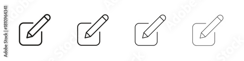 Register icon. Vector isolated pictograms.