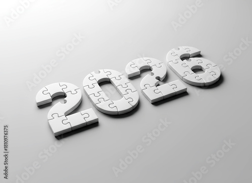 A puzzle of the year 2026 