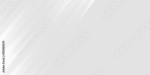 Dot white gray wave light technology texture background. Abstract big data digital concept modern design eps10