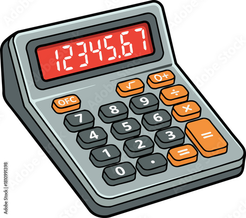 Compact Electronic Calculator for Business and Education