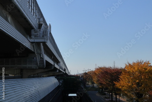 日本　埼玉の秋の風景