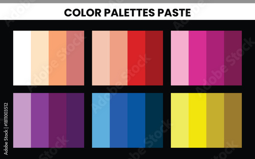 multi color pantone plate sample