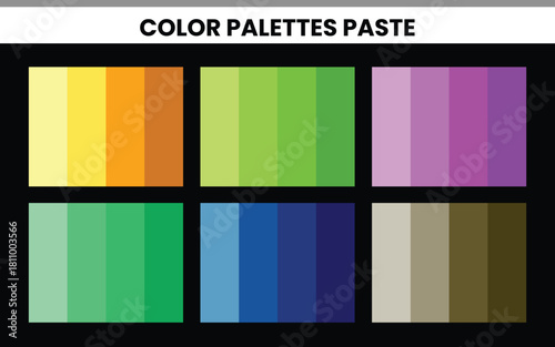 multi color pantone plate sample