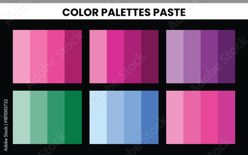 multi color pantone plate sample
