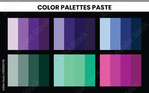 multi color pantone plate sample