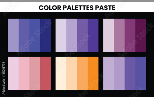 multi color pantone plate sample
