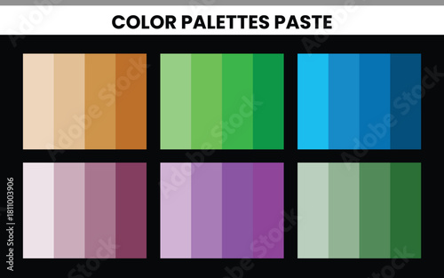 multi color pantone plate sample