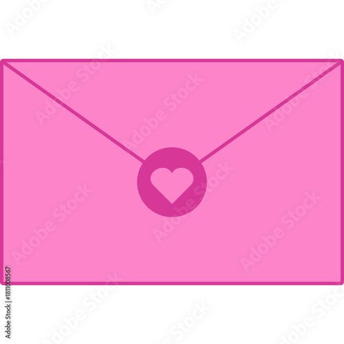 Mother's Day Envelope Illustration