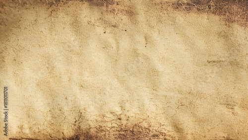 Imperfect glued brown paper background offering a raw, urban aesthetic.