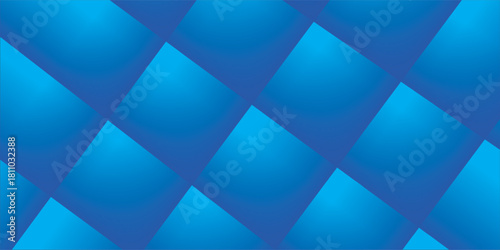 Abstract blue background with glowing geometric lines. Modern blue gradient square shape design. Futuristic technology concept. Suit for brochure, corporate, website, poster, banner, cover modern