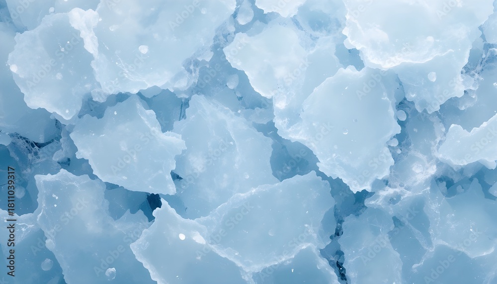 Fototapeta premium Cold Ice Texture Background Design for Winter and Frozen Theme Projects