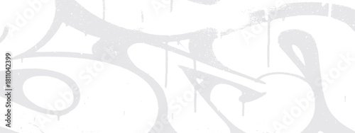 Abstract graffiti background with light gray spray paint urban street art style perfect for textures and backgrounds