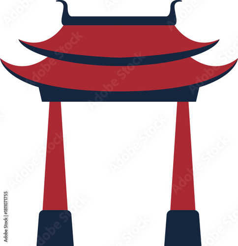 Traditional Chinese Gate 