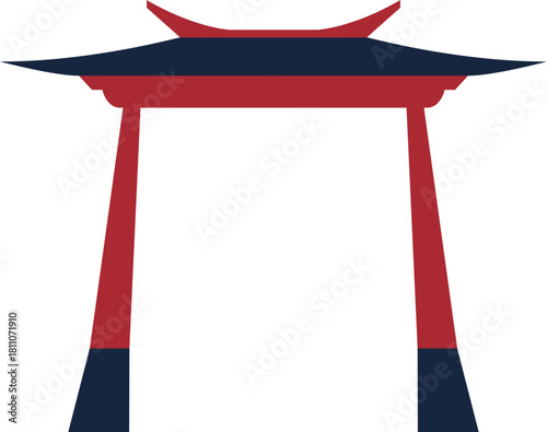 Traditional Chinese Gate 