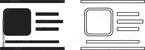 Website layout design template vector illustration for web design seo eps silhouette